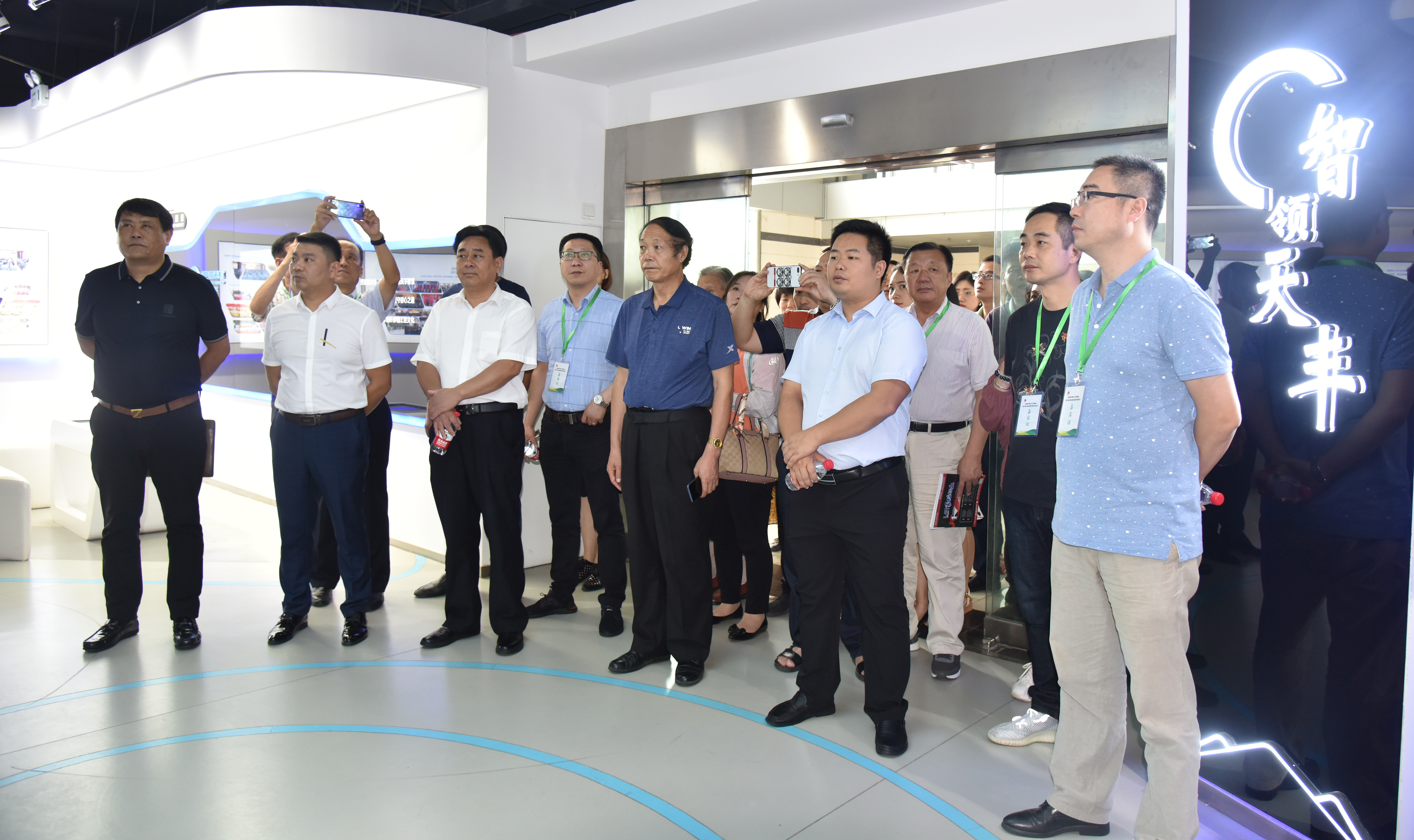 百人考察团莅临天丰，高度关注集术智能装配体系